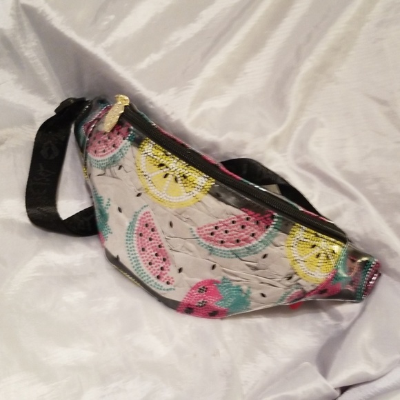 Betsey Johnson Handbags - Betsey Johnson Fruity Clear Fanny Pack